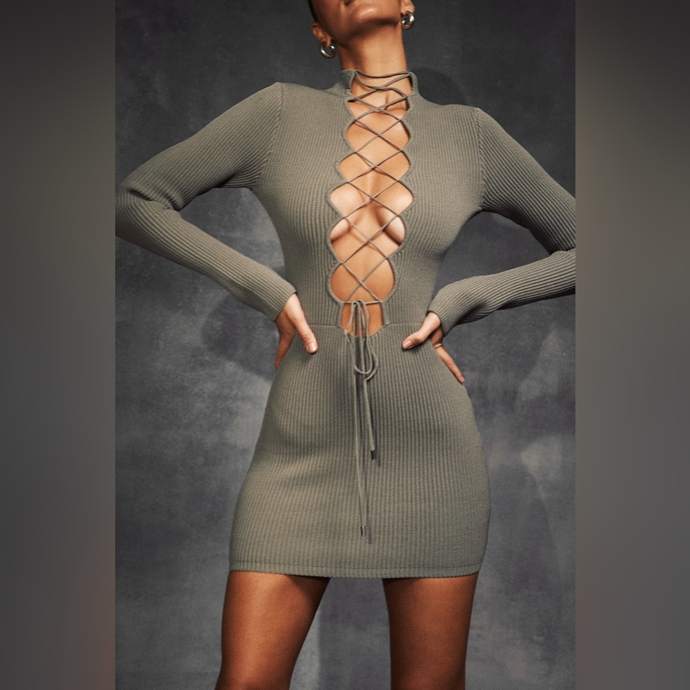House of CB Jada Long Sleeve Dress